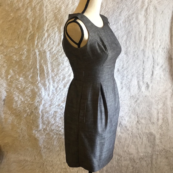 BCX Front Pleated Dress w Pockets 3 - Picture 2 of 8